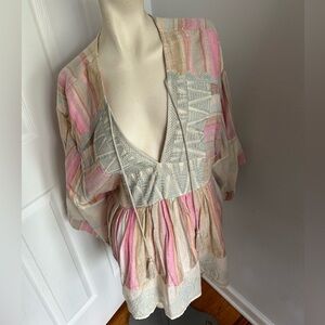 Free people embroidered tunic